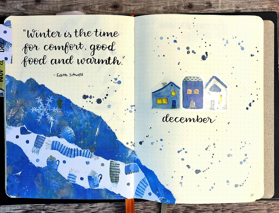Bullet Journal Setup December