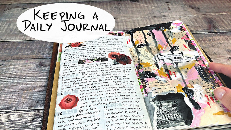 Keeping a Daily Journal
