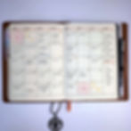 Bullet Journal Monthly Calendar
