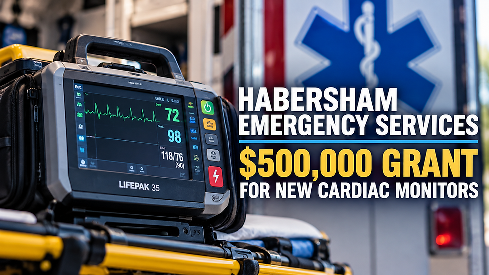 Habersham Emergency Services Awarded $500,000 for New Cardiac Monitors