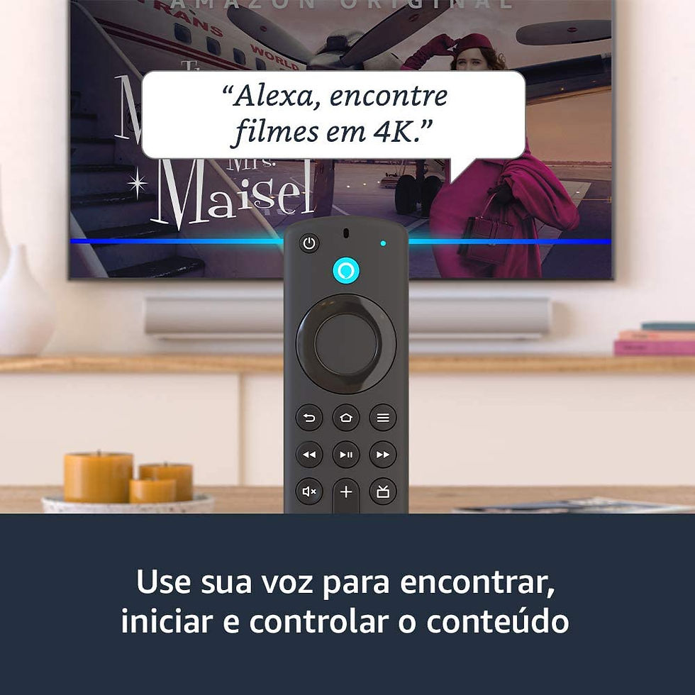 Miniatura: Fire TV Stick 4K com Controle Remoto por Voz com Alexa (inclui comandos de TV)