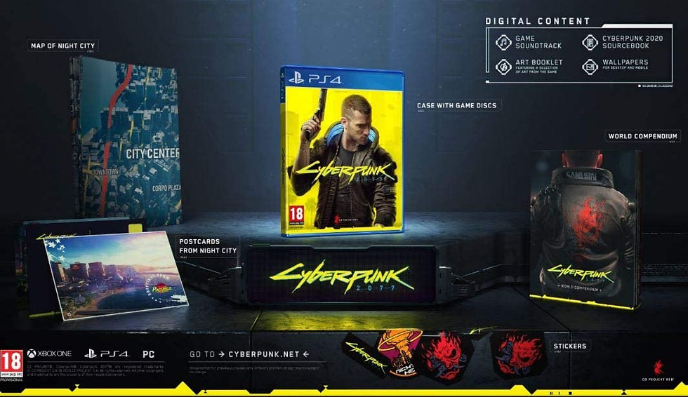 Miniatura: Cyberpunk 2077 - Edição Padrão - PlayStation 4