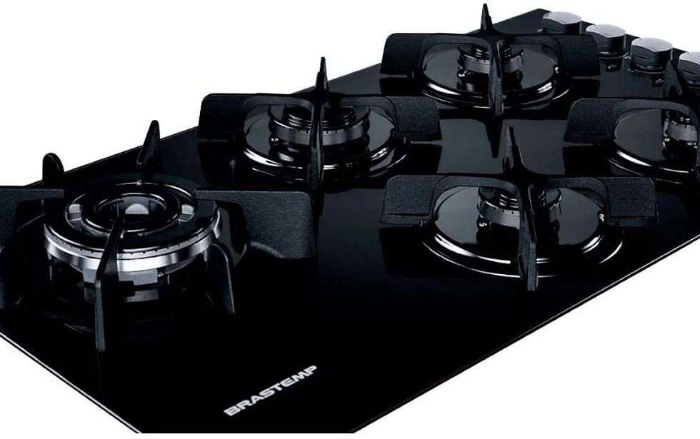 Miniatura: Cooktop 5 bocas Brastemp com Quadrichama e Timer Touch - BDT86AE BIVOLT