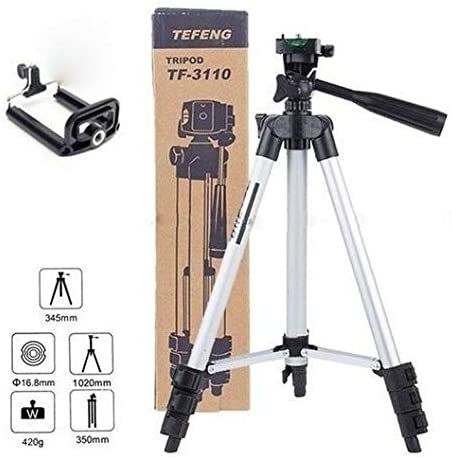 Miniatura: Tripé Telescópico Profissional P/Câmera/Celular Tripod 3110