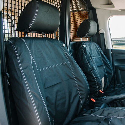VW CADDY Single Front Seat Cover Set ActionVan