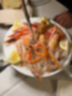 Fresh seafood platter