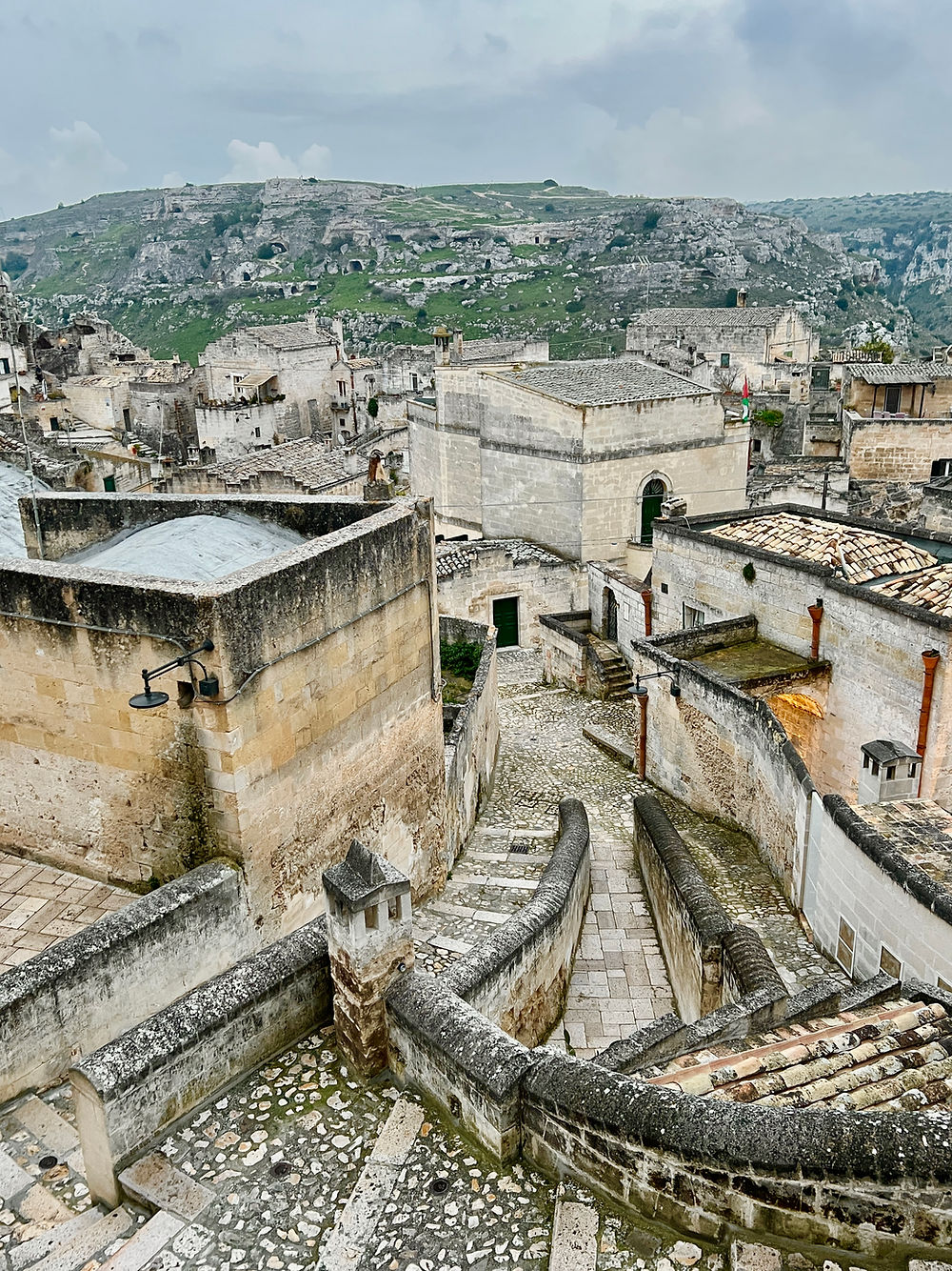 Matera ancient Sassi view