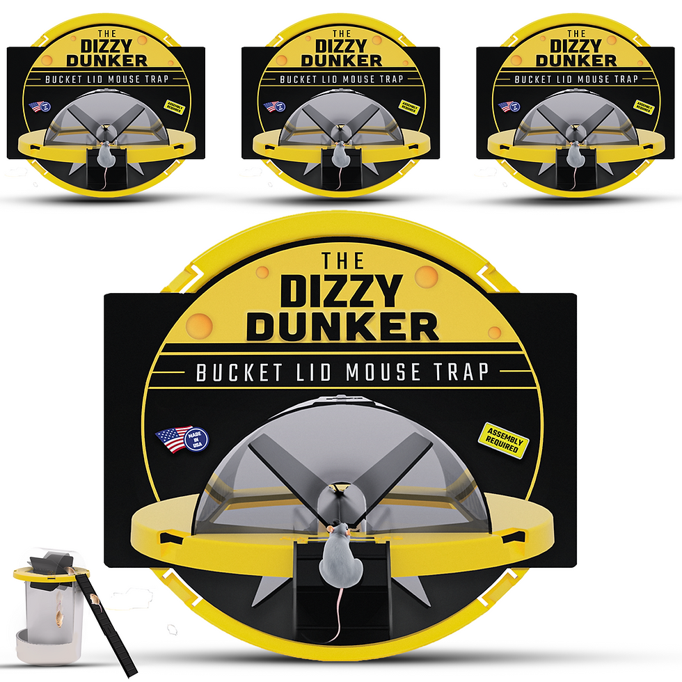 Thumbnail: Dizzy Dunker | Bucket Lid Mouse Trap