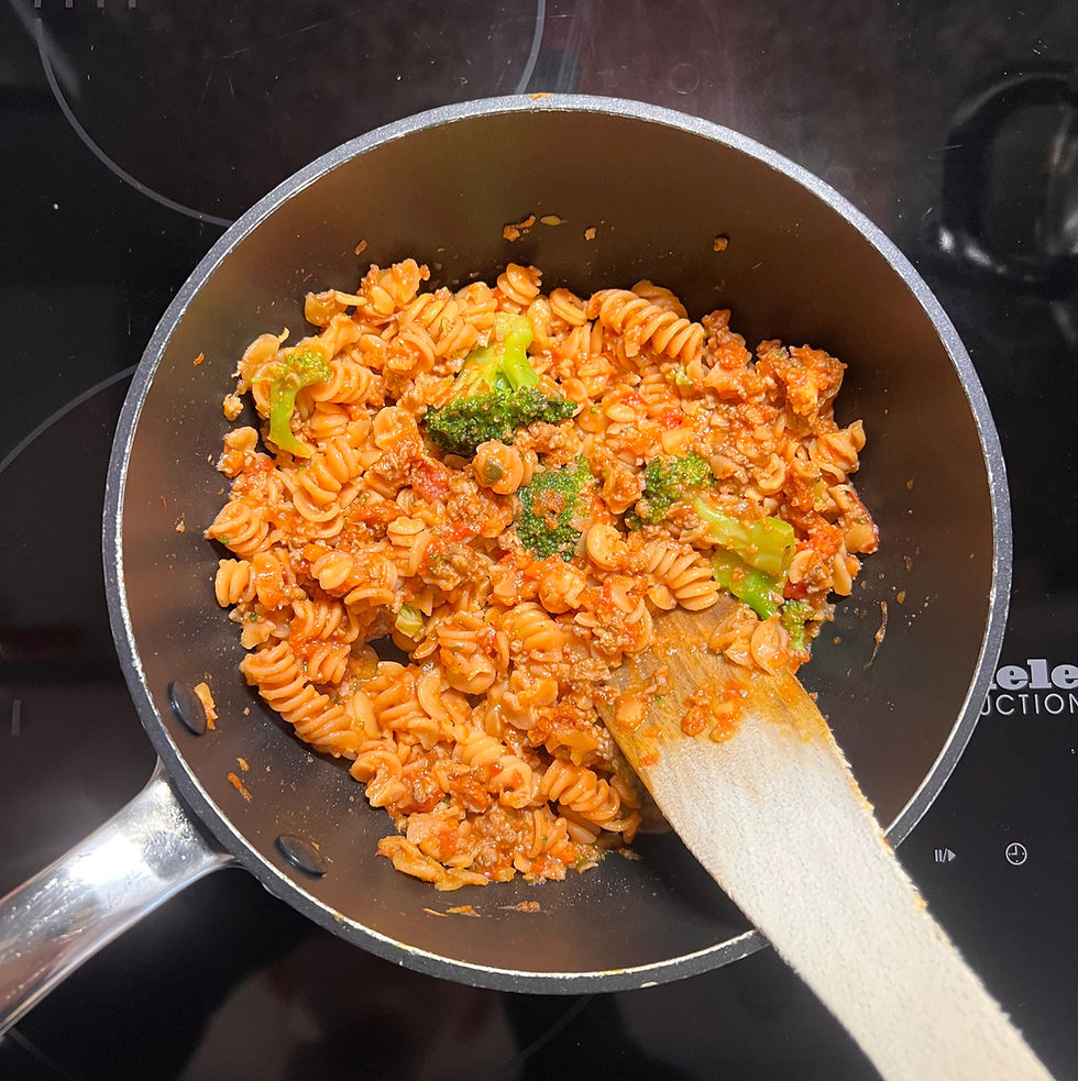 prepmymeal Gericht, Erfahrungsbericht, zu salzig