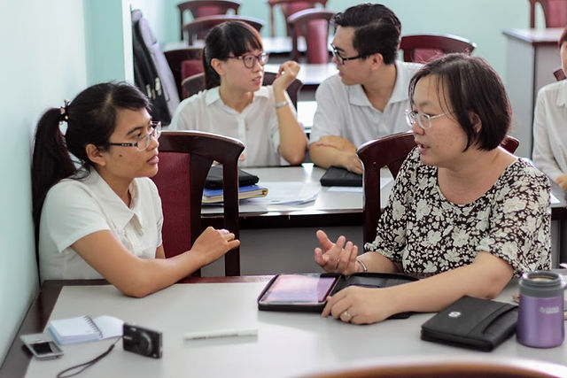 Students take part in training