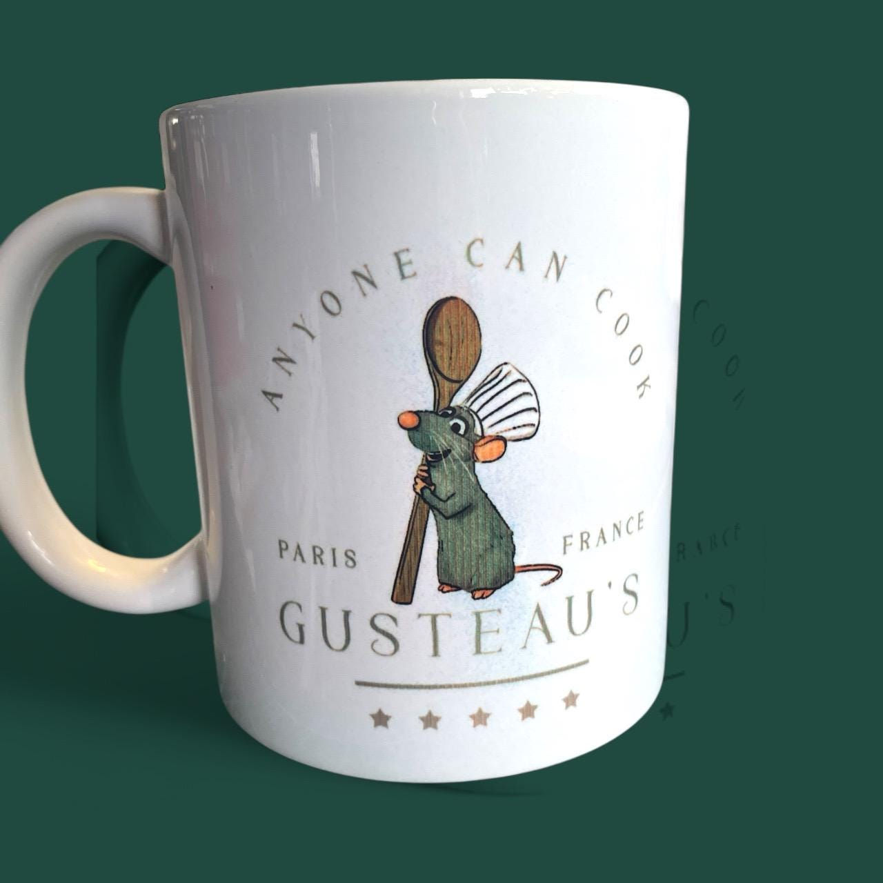 Ratatouille Inspired Mug: Anyone Can Cook, Personalized Gift