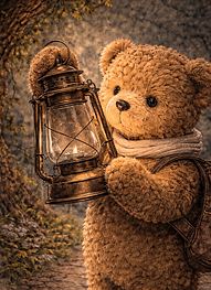 Bramwell examines the lantern