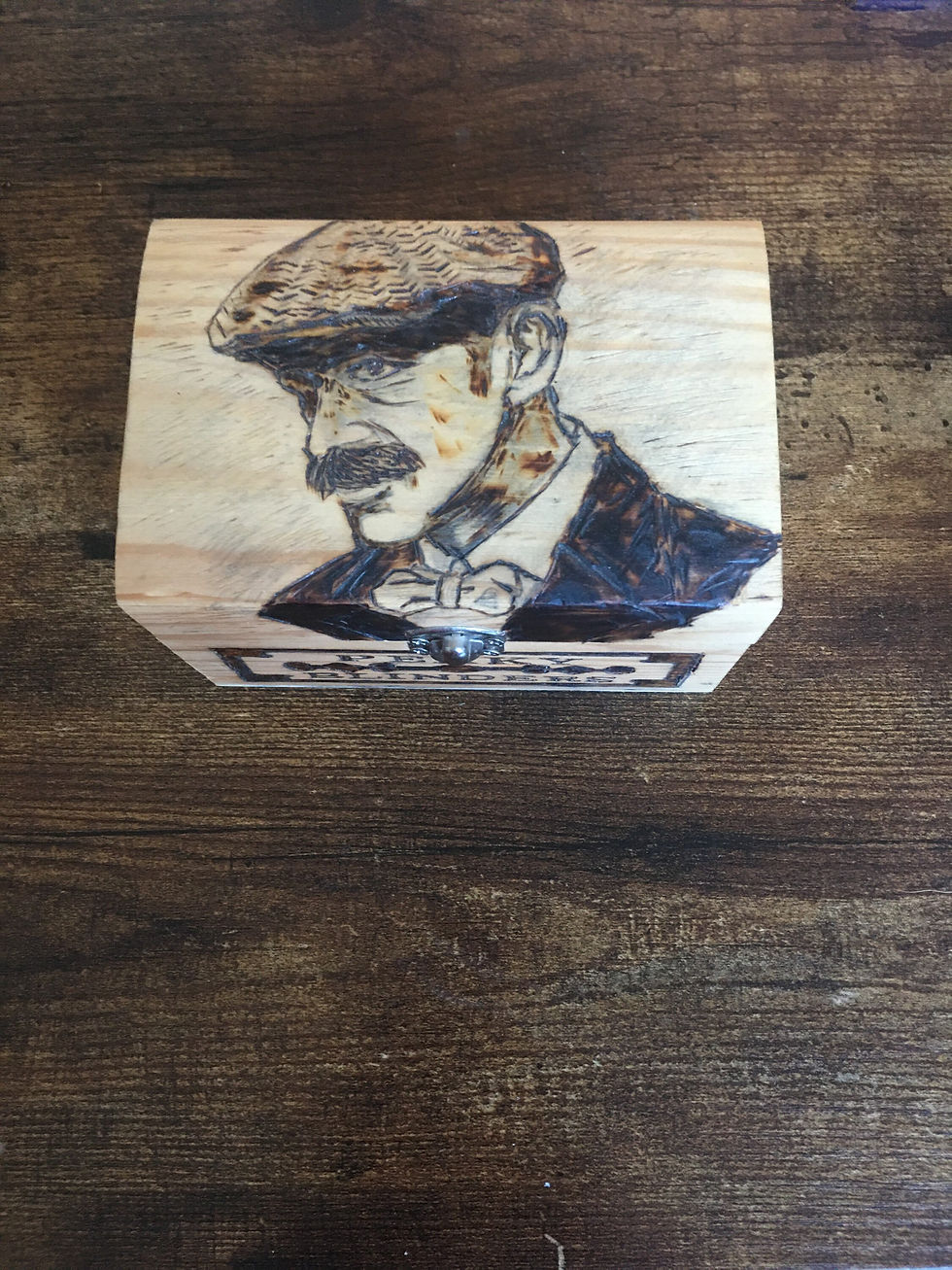 Arthur Shelby Wooden Box - image 2