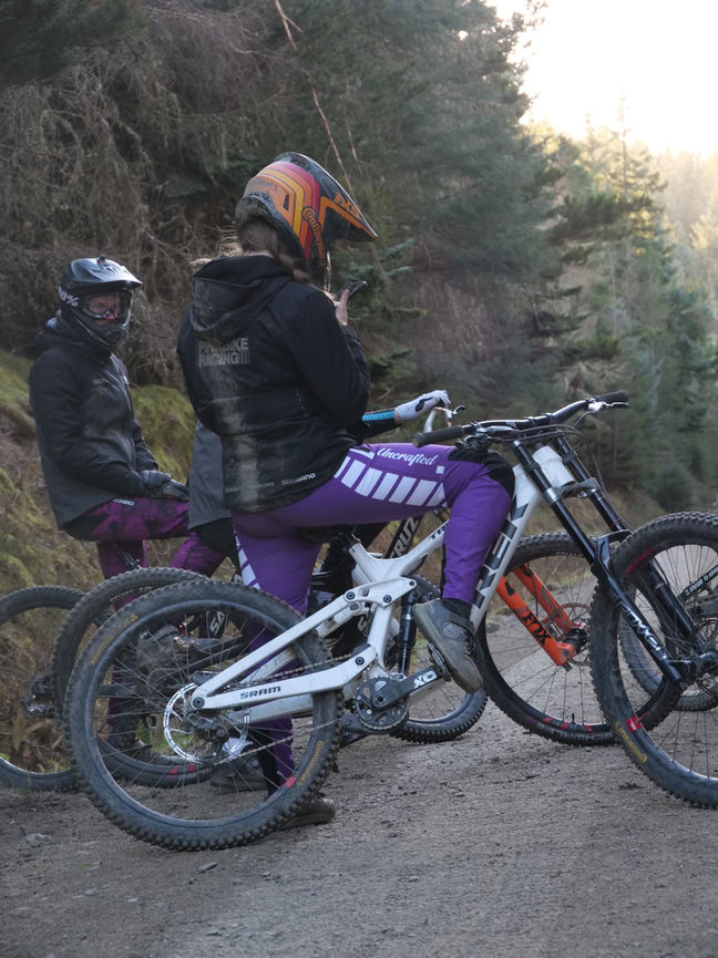 purple mtb pants 
