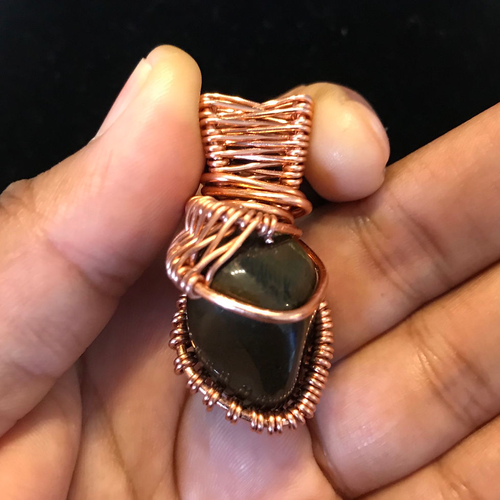 Thumbnail: Wrapped Tiger's Eye Necklace, Courtesy of One Thirty One