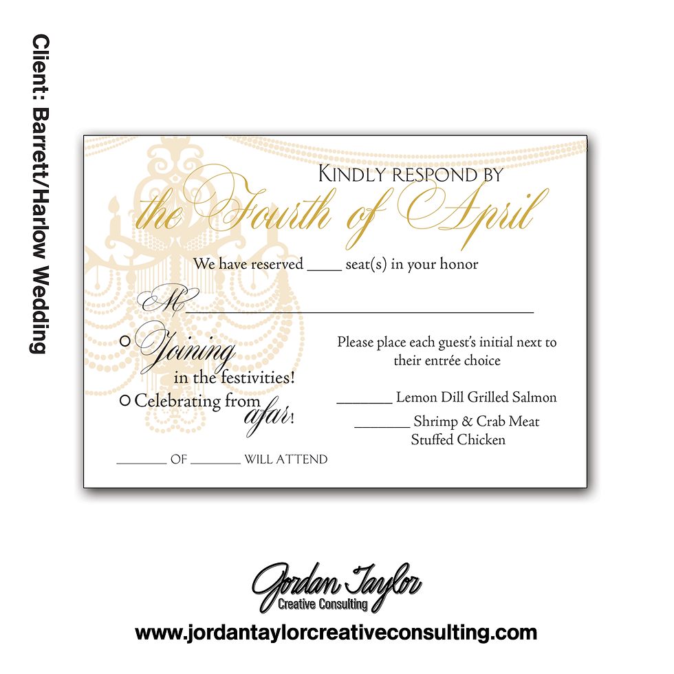 Thumbnail: Wedding Stationary Design