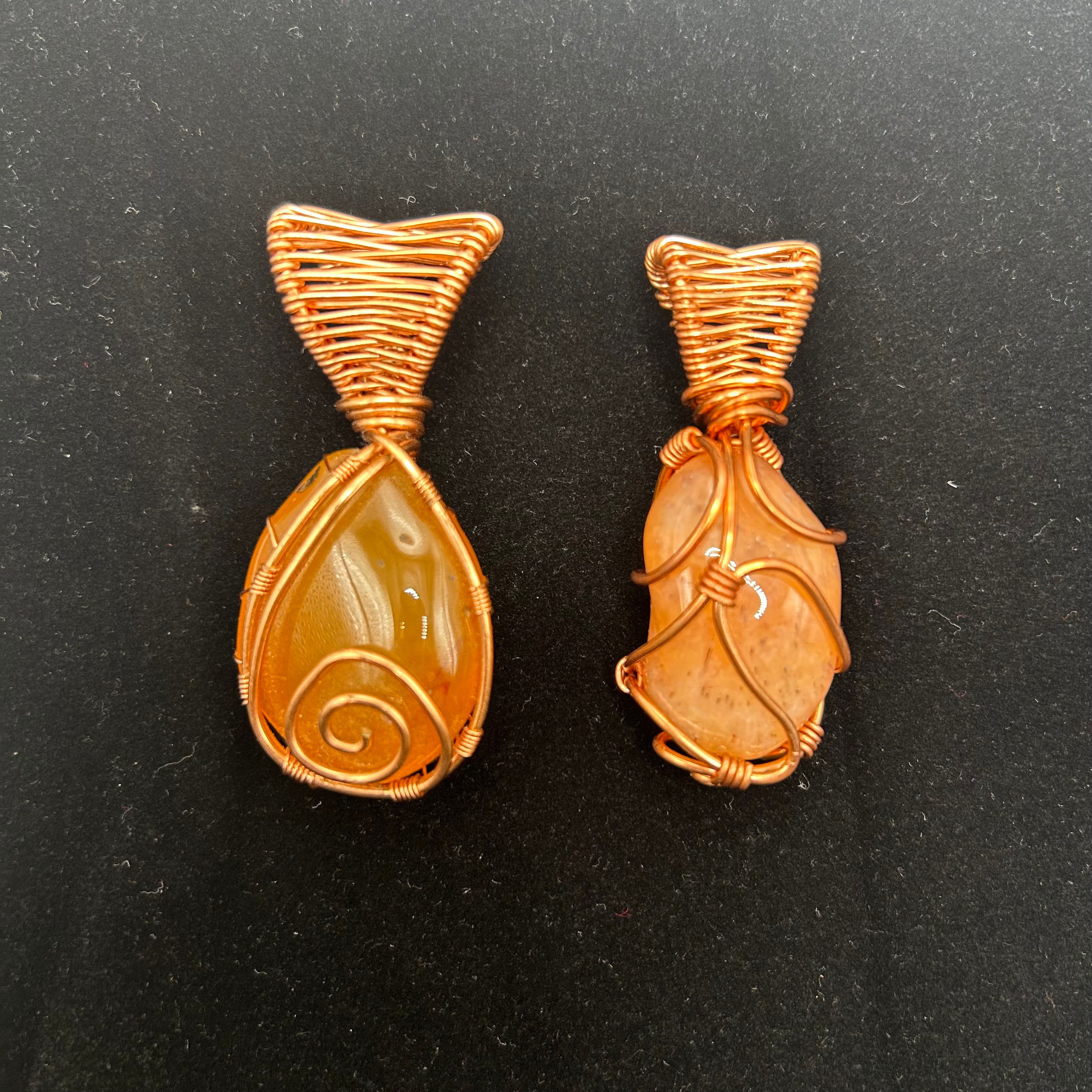 Wrapped Carnelian Necklace, Courtesy of One Thirty One