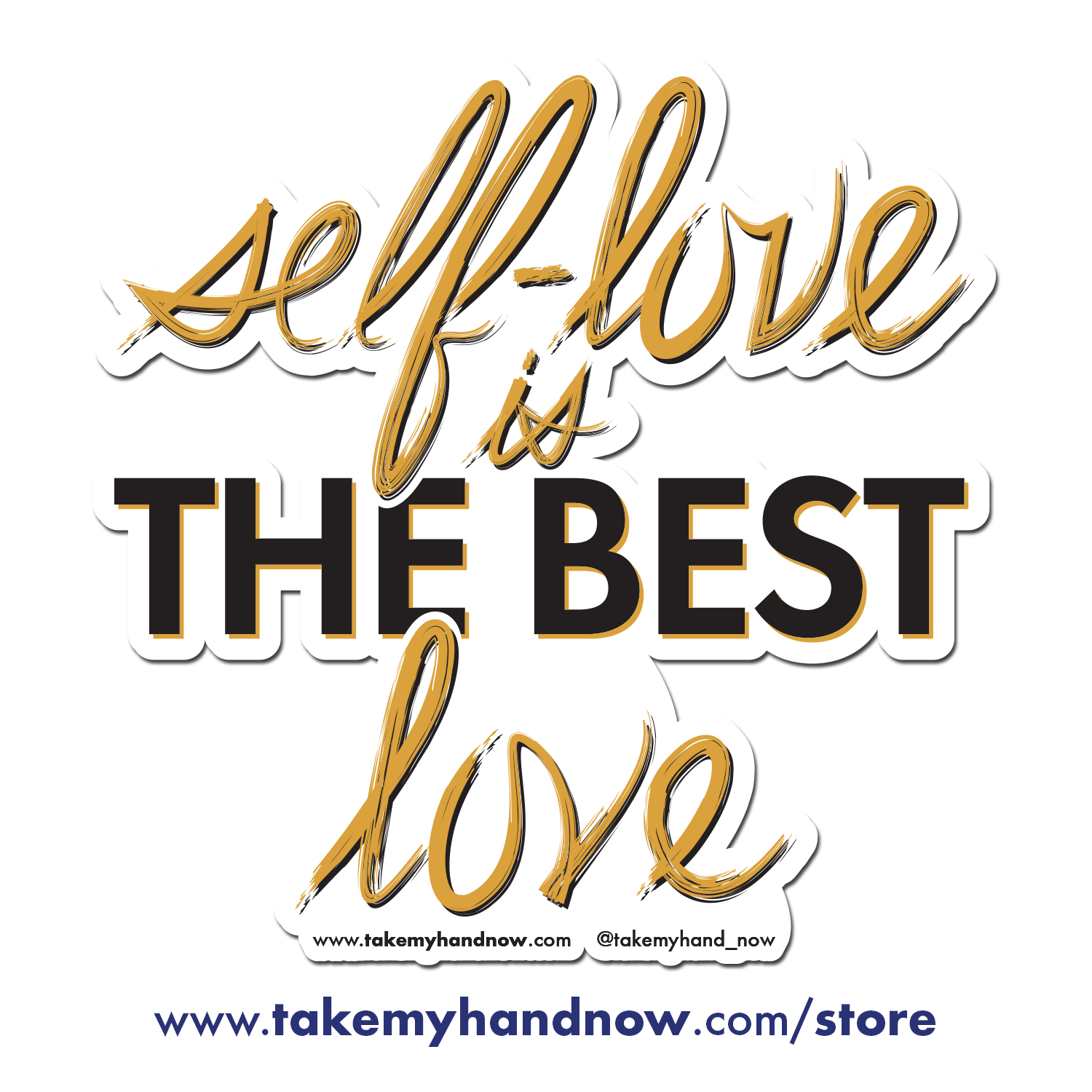 message to self die-cut stickers