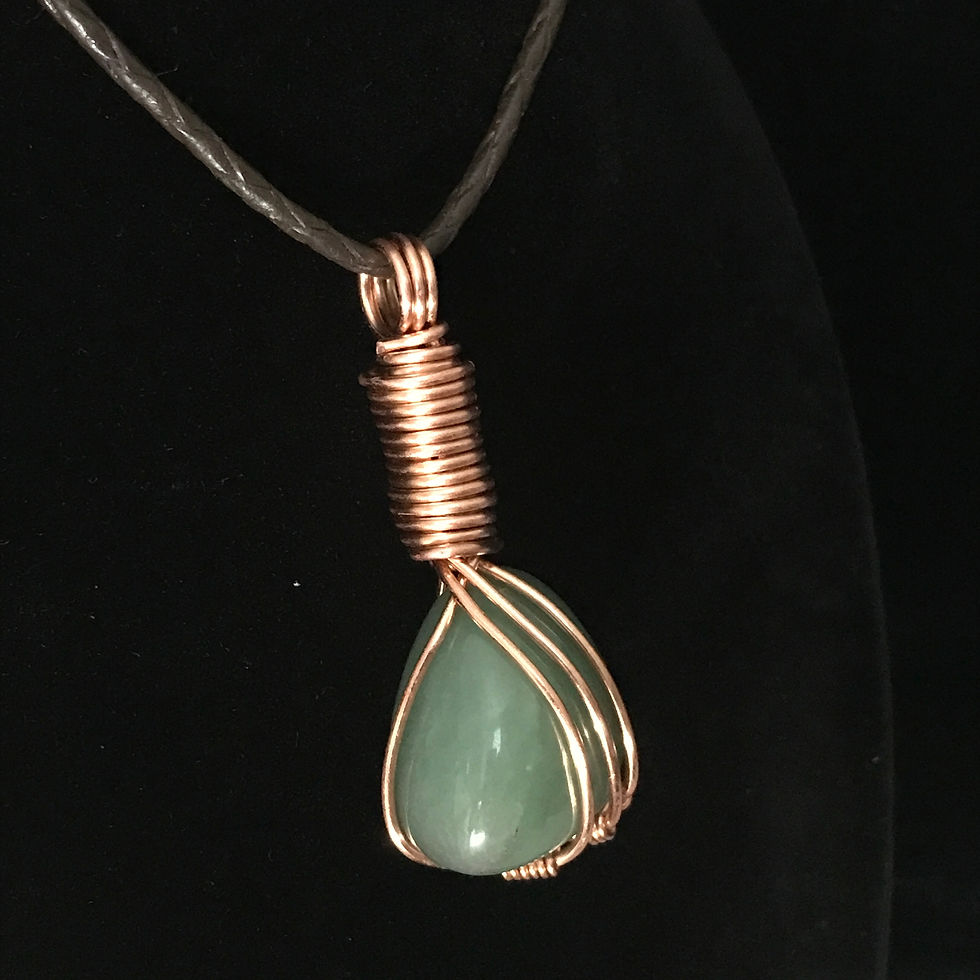 Thumbnail: Wrapped Green Aventurine Necklace, Courtesy of One Thirty One