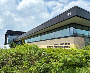 exterior of Medical Examiner building