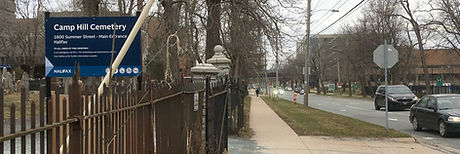entrance to Camp Hill Cemetery