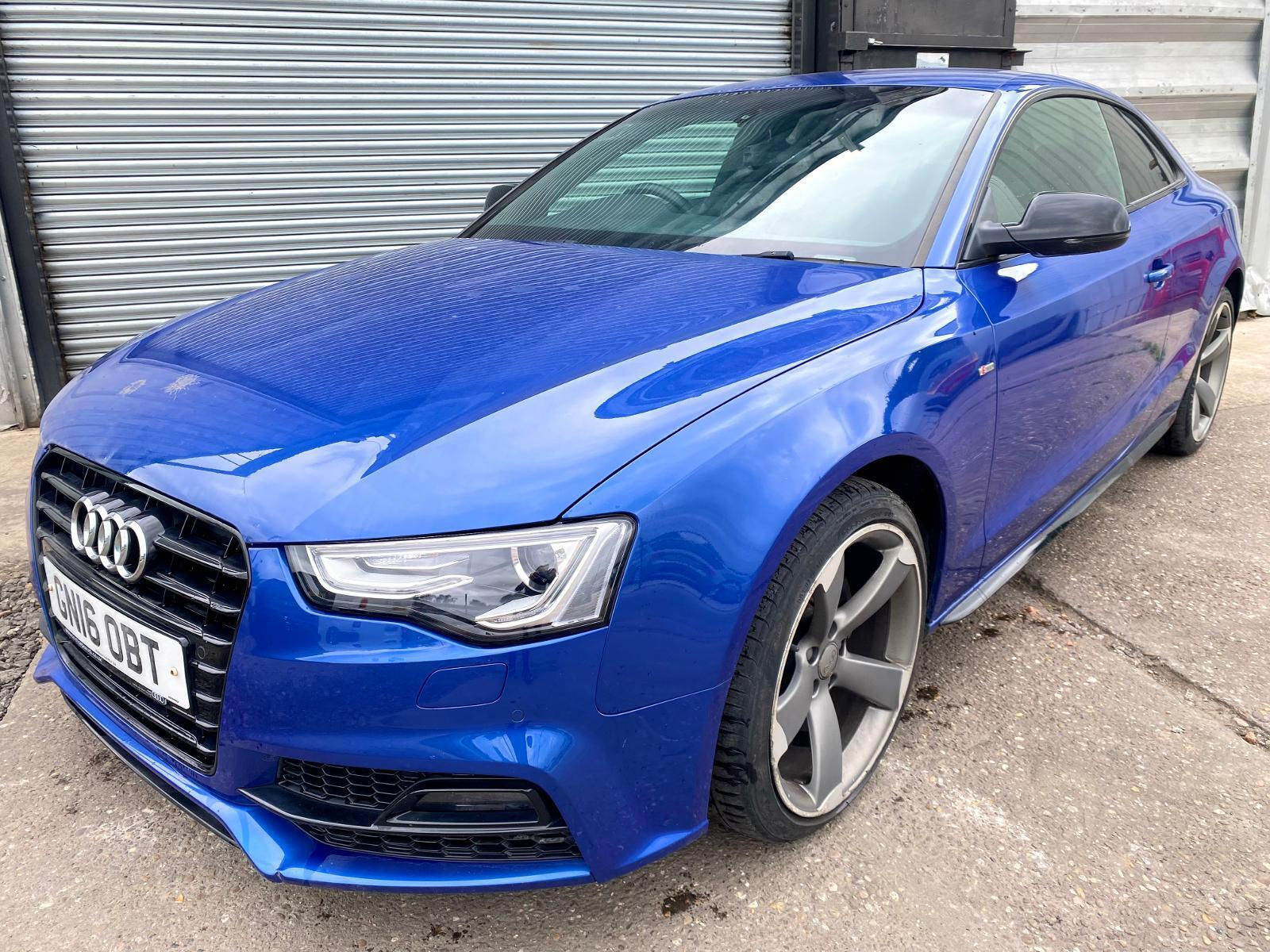 2016 16 REG AUDI A5 2.0TDi S-LINE BLACK EDITION PLUS DAMAGED REPAIRABLE SALVAGE