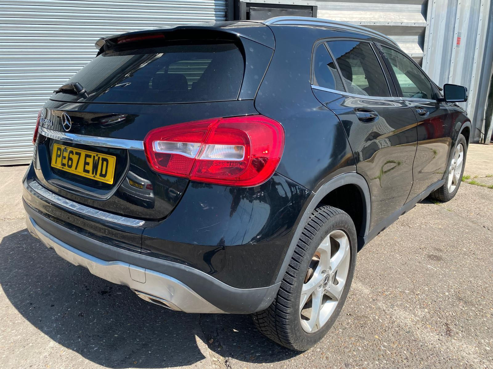 2018 67 REG MERCEDES GLA 200 2.1d SPORTS AUTO DAMAGED REPAIRABLE SALVAGE