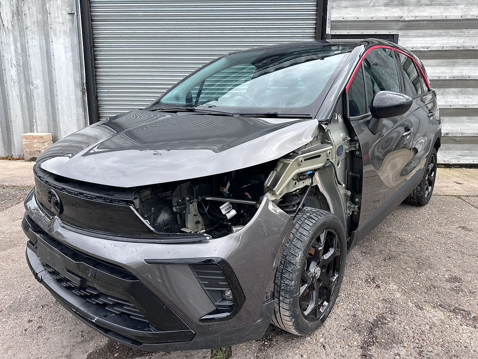 Thumbnail: 2024 73 REG VAUXHALL CROSSLAND GS 1.2 PETROL AUTO DAMAGED REPAIRABLE SALVAGE