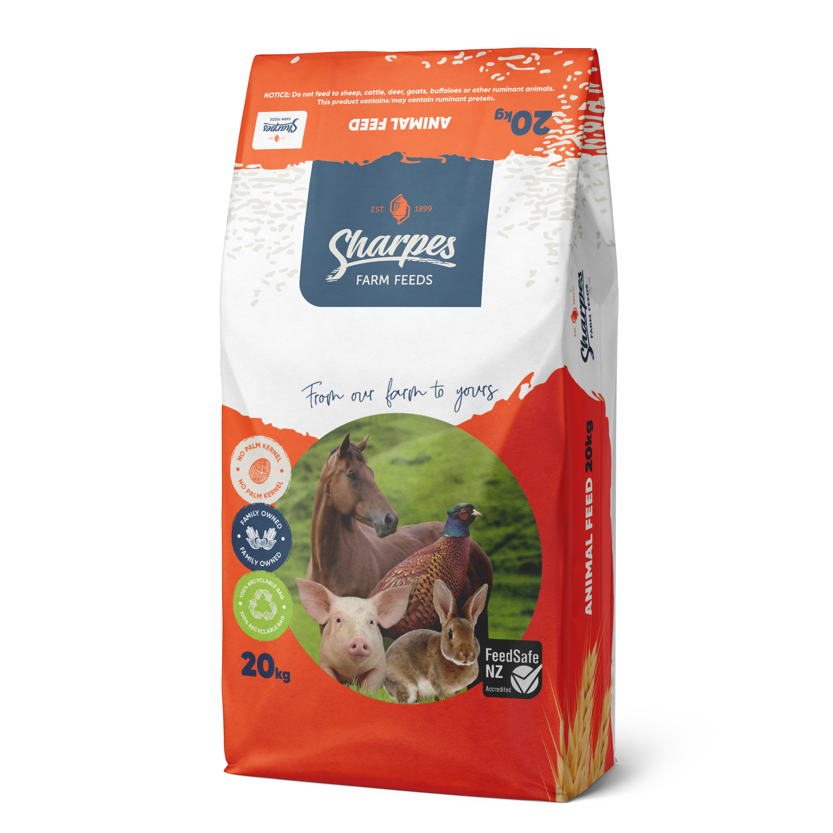 Sharpes Horse & Pony Nuts 20kg