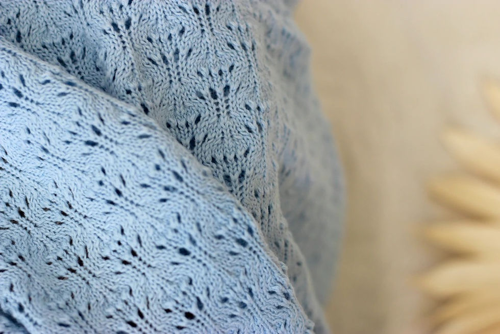 Miniatura: Ažurková deka Bloom