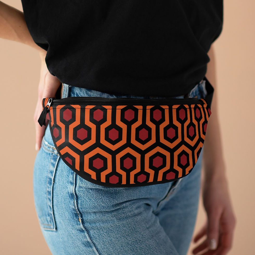 Thumbnail: Overlook Hotel Pattern from The Shining Fanny Pack or Shoulder Bag
