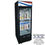 Thumbnail: ATOSA MCF8720GR ONE GLASS DOOR FREEZER BLACK 27 X 31 1/2 X 81 1/5