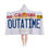 Thumbnail: Outatime License plate Hooded Blanket