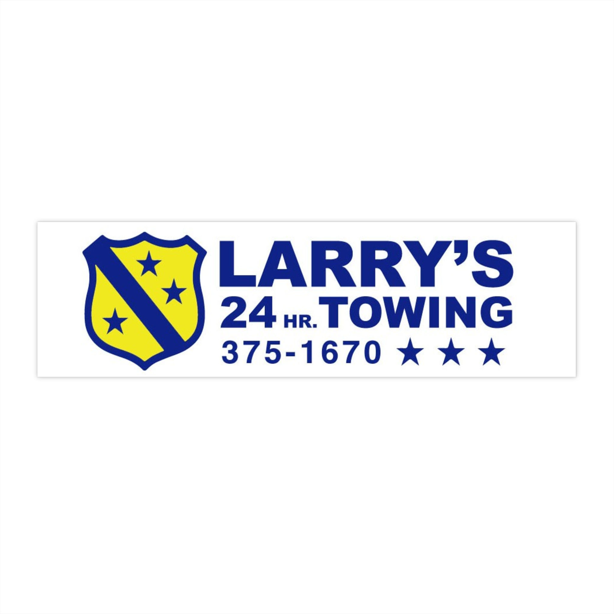 Larry's Towing - Ramblin' Wrecker Bumper Sticker