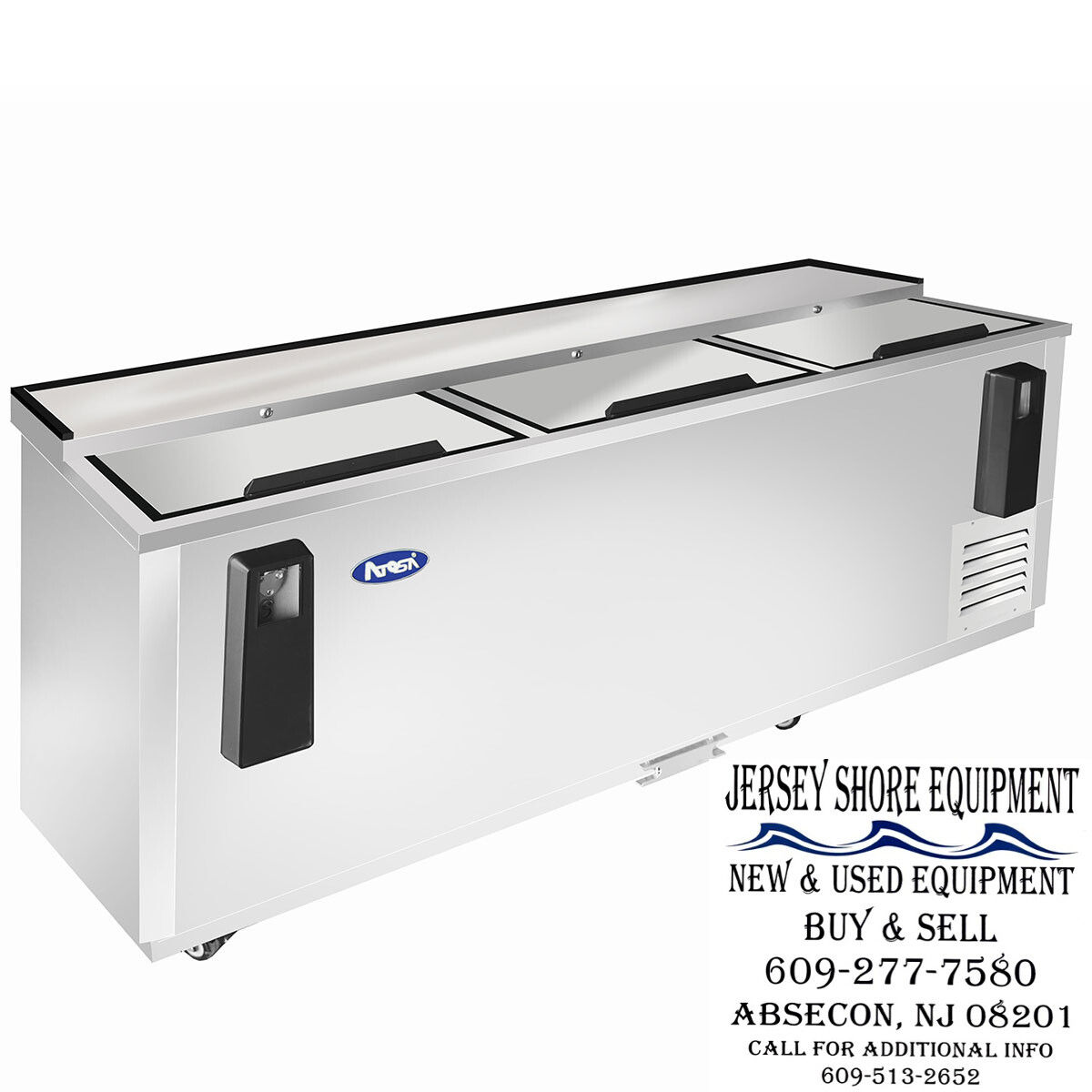 ATOSA MBC 80 Atosa Bottle Top Load Bar Cooler Commercial Kitchen SS Inside & Out