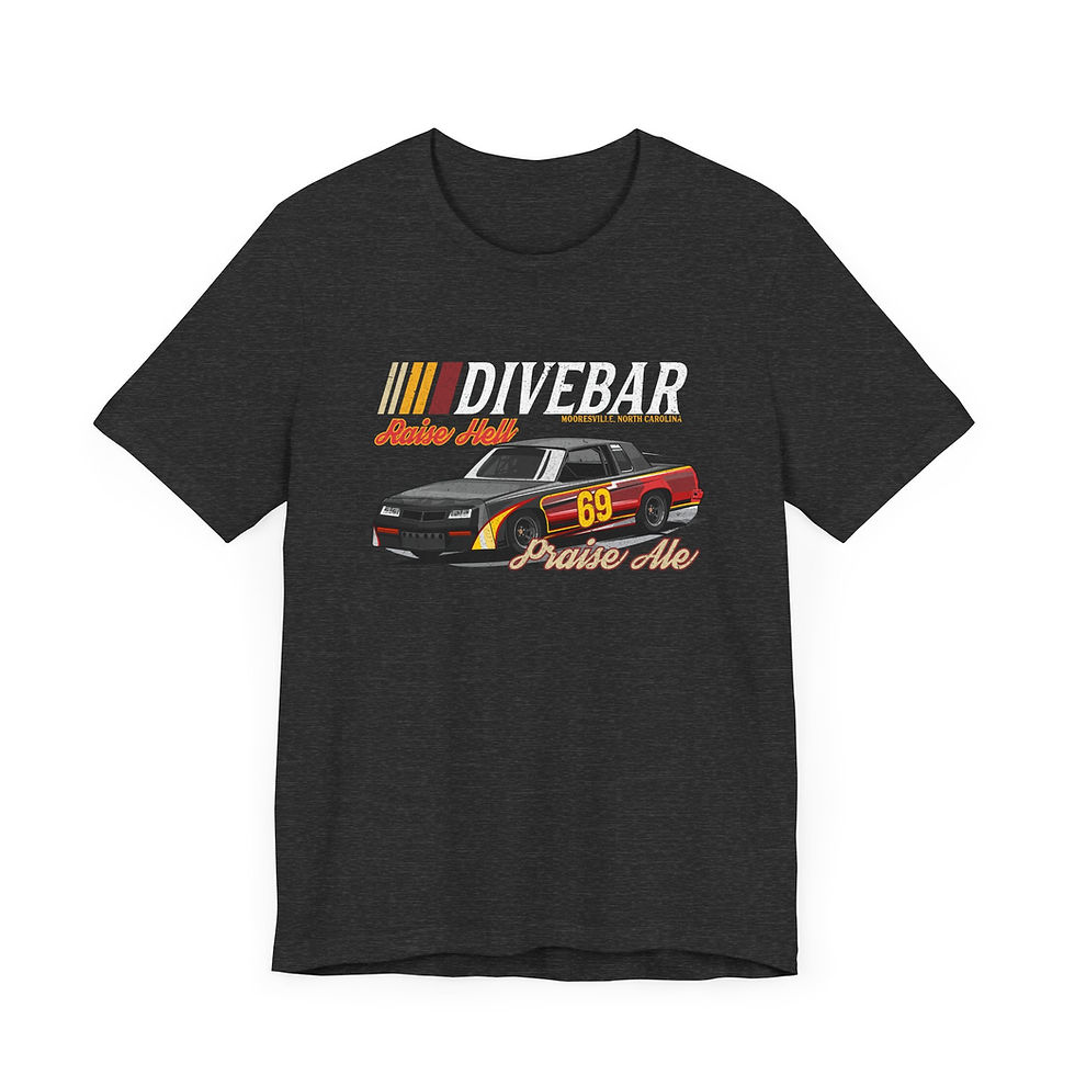 Thumbnail: Dive Bar Raise Hell Praise Ale Heather Tee