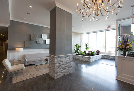 Margate Towers Condominiums Renovated Lobby 2019