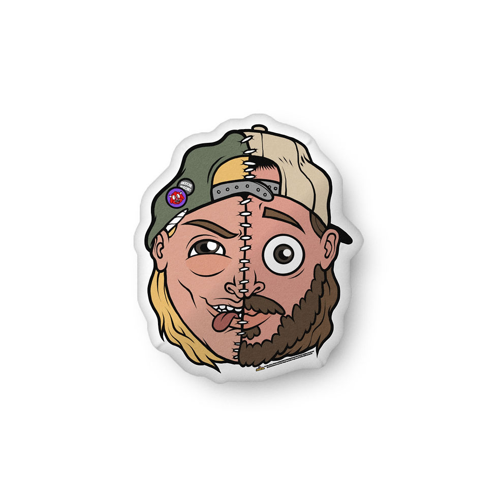 Thumbnail: Frankenstein Jay and Silent Bob™ Pillow