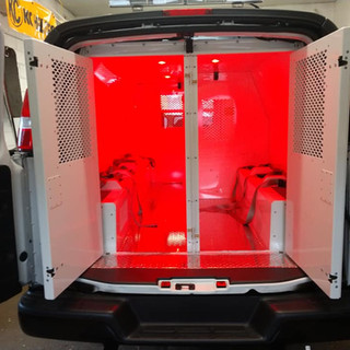 HTPD Police Transport Van Installation Equipment New Jersey
