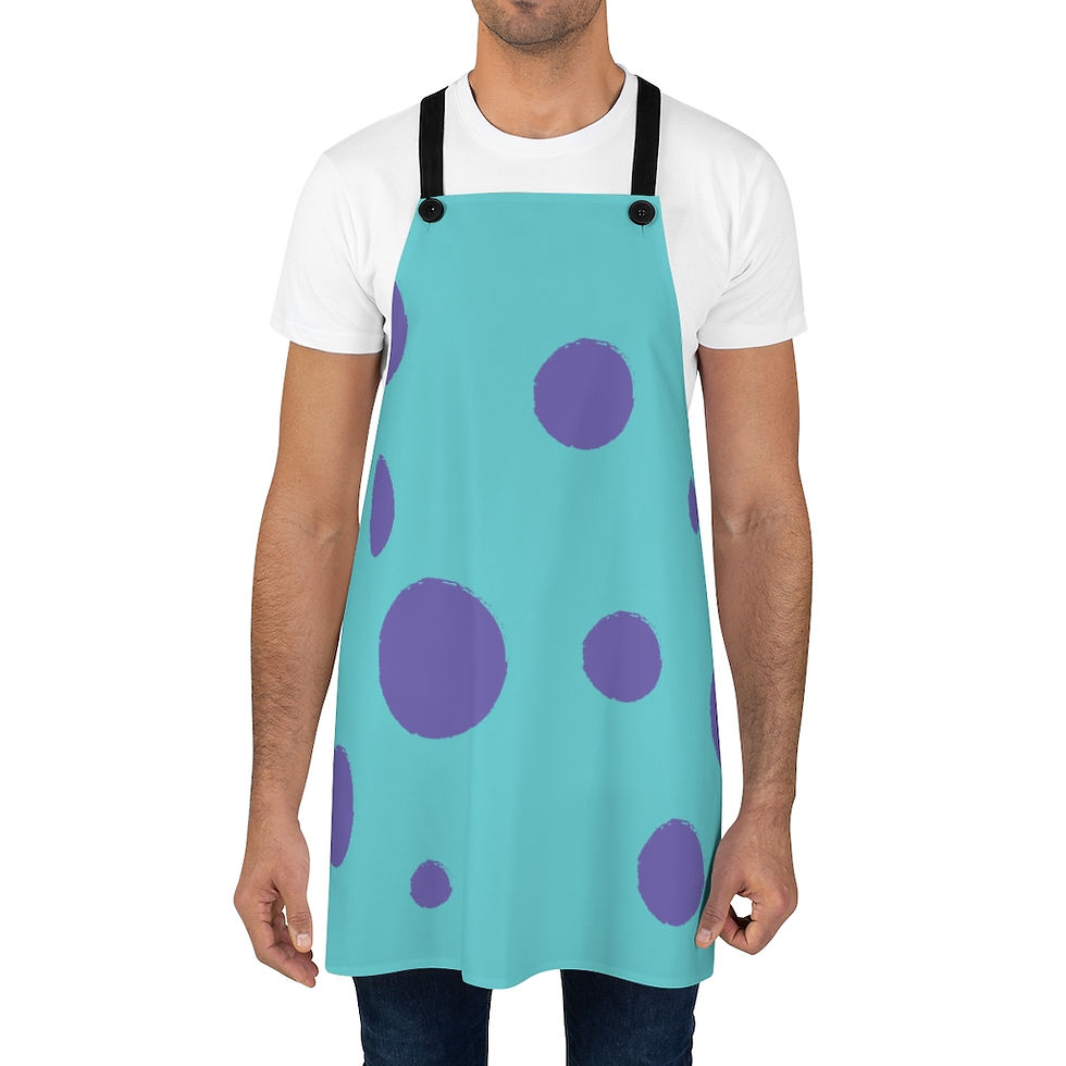 Thumbnail: Sully "fur print" pattern Monster's Inc apron!