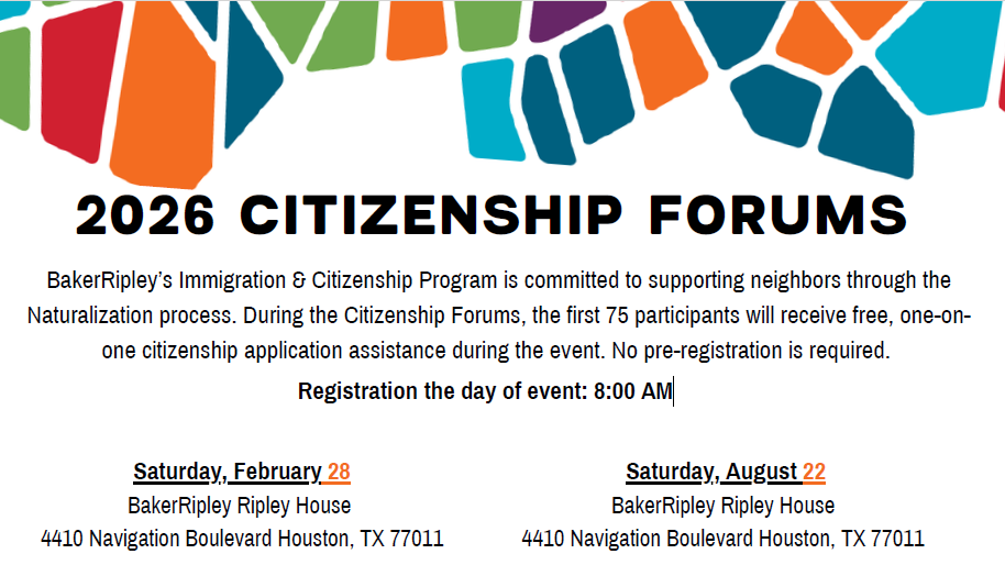 BakerRipley Citizenship Forum