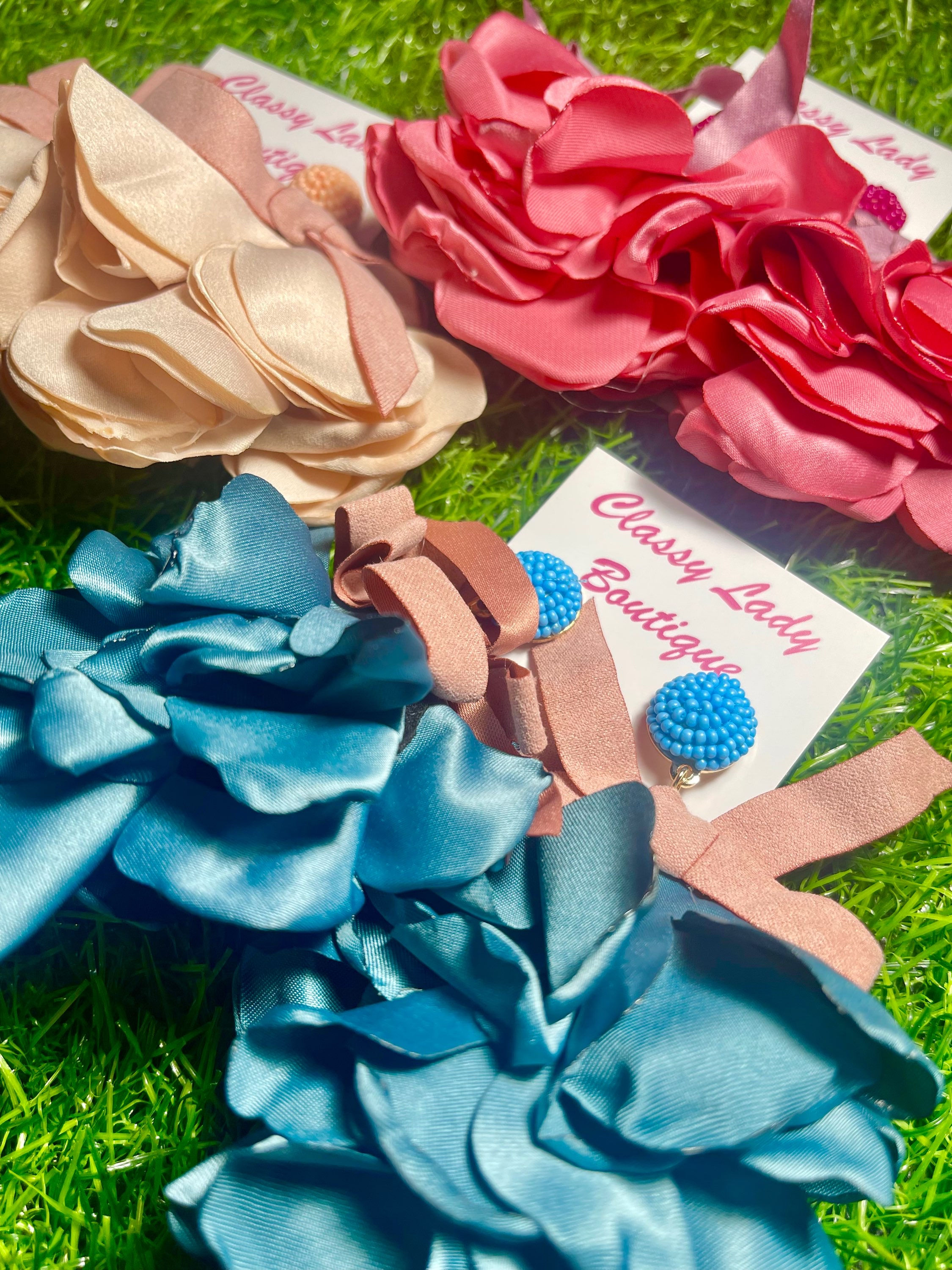 Ribbon Love - Ash Blue