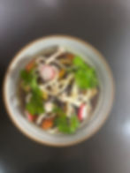 Plat du jour Véggi « Nouilles Udon aux légumes»