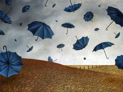 Migration - Oil by Thane Gorek.