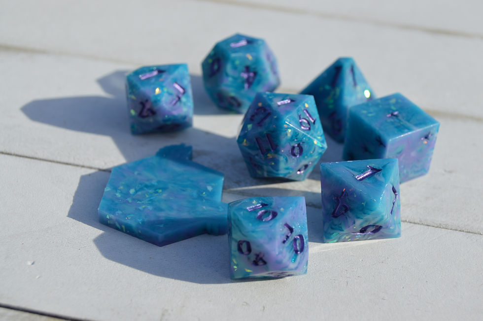 Thumbnail: Sorcerer's Strength 8pc Dice Set