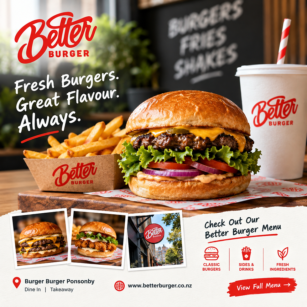 A Simple Guide to Better Burger, the Better Burger Menu and Ponsonby