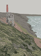 Rory Brooke Engine Tower St Agnes Sketch.jpg