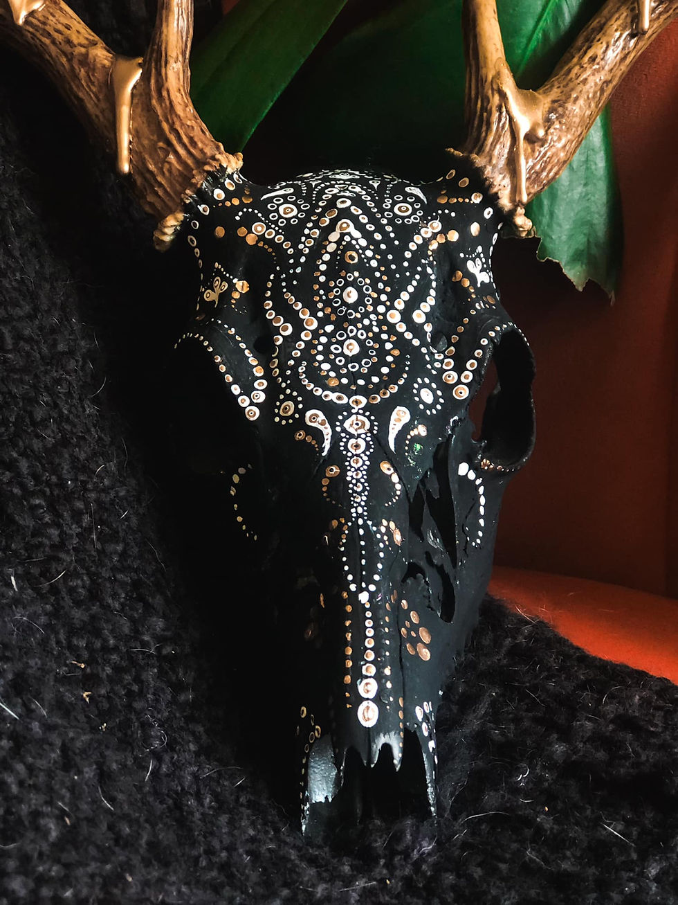 Thumbnail: Mandala Buck Skull