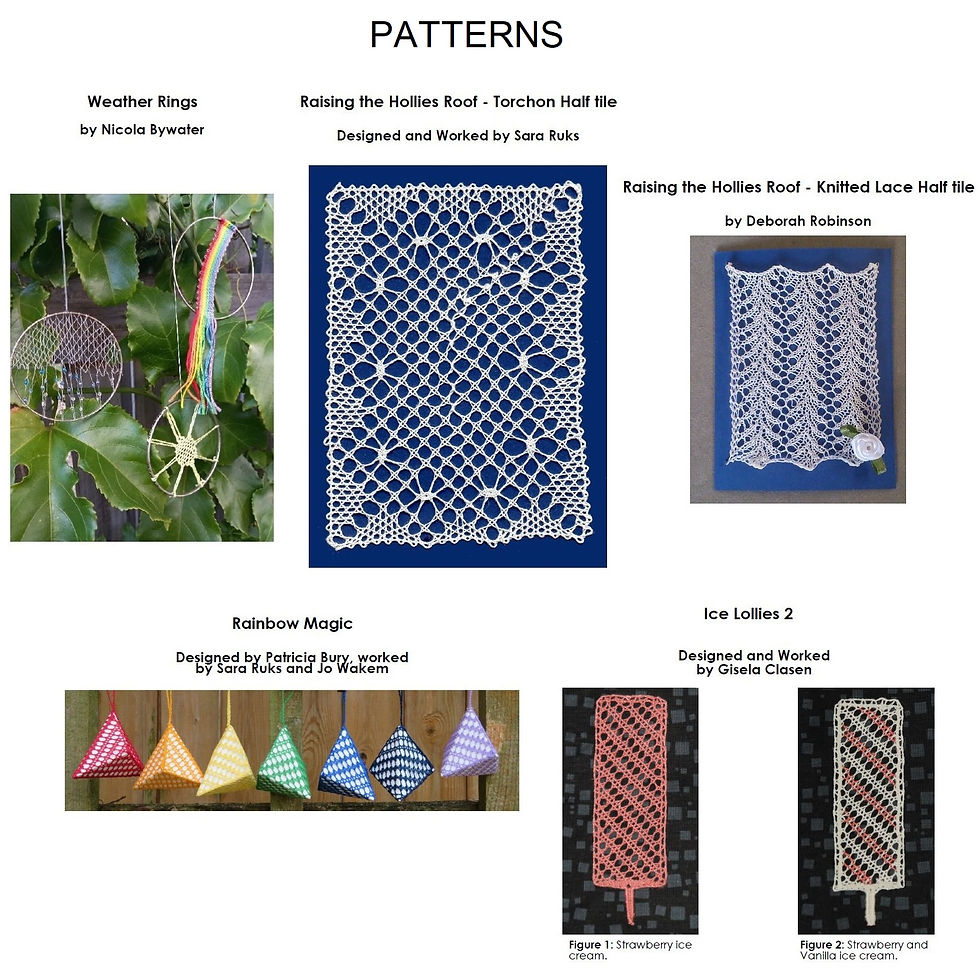 Thumbnail: Early Days In Lacemaking magazine - issue 013 August  2021