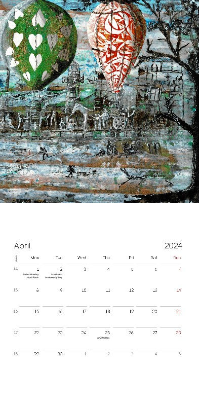 Thumbnail: Calendar -Hot Air Balloons